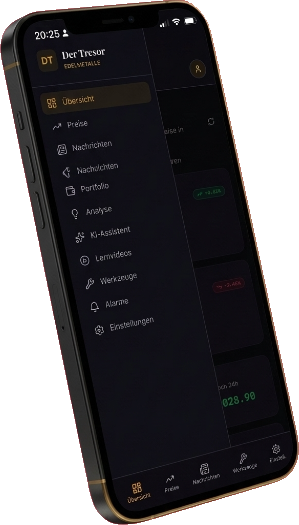 Der Tresor App Menu